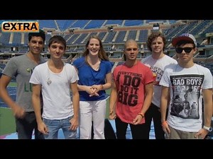 'Extra' Raw! Missy Franklin Meets The Wanted