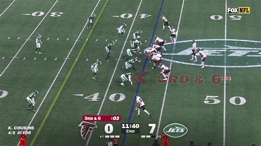 Tony Adams flies into backfield in a flash for sack on Cousins