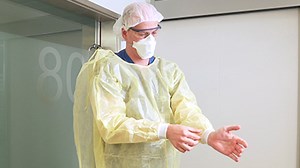COVID-19 / Coronavirus Outbreak: Doffing Personal Protective Equipment When Exiting a Patient Room