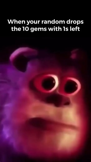 When the random drops the gems 💀#shorts