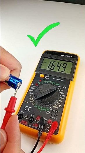 AA Battery Still Good -Try this 5 Second Test!