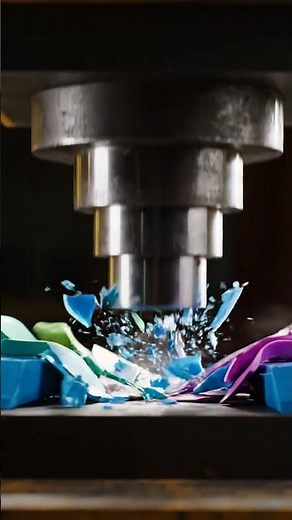 Relaxing Machine Crushing Therapy | Oddly Satisfying Slow Motion ASMR