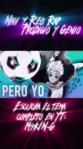 Genio y prodigio Rap #bluelock #bluelockedit #anime #music #shorts #viral