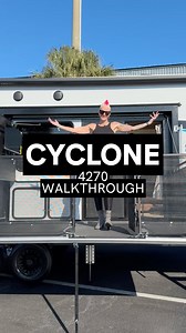 22K views · 208 reactions | This right here? An entertainer’s dream  The Cyclone 4270 is built for summer travel, with not one but TWO patios. Find your Cyclone at a dealer near you by following this link: https://bit.ly/46dWyY7 Tune in as TryNsomethingnew walks us through this must see RV. | Heartland RVs | Facebook