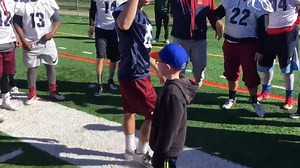 Big day for FDU-Florham Devils Athletics and the FDU Devils Football Team! Watch as Ethan Gellar, age 8, signs an honorary National Letter of Intent to play as a Devil! F-D-U! 😈🏈📣📝 #myfdu #cleareyesfullheartscantlose #beadevil #fdupride | Fairleigh Dickinson University
