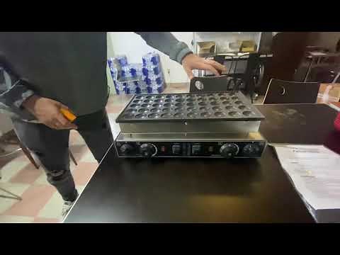 Mini Pancakes Poffertjes Maker Commercial Electric Mini Dutch Pancake Maker