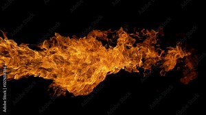 Fireball in super slow motion