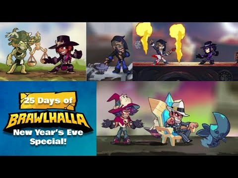 All 3 25 Days of Brawlhalla Shorts (+ Bonus) *NYE SPECIAL!!!*
