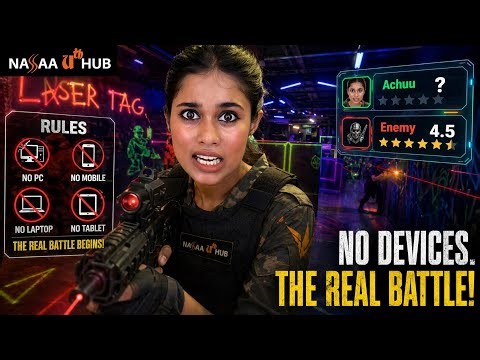 No Phone 😳 No Help 😱 Laser Tag-la Naan Survive Aaguna?!