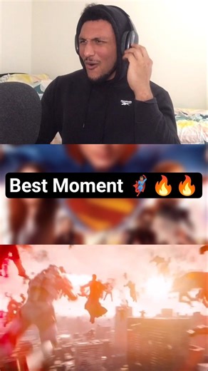 Superman 2025 | Best Moment | Reaction #youtubeshorts