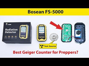 Bosean FS-5000 Geiger Counter Review – Best Dosimeter for Preppers & Enthusiasts (2025)