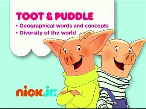 Nick Jr Toot & Puddle Curriculum Board (Its time to play with Nick Jr Version, 2012, Better Quality)