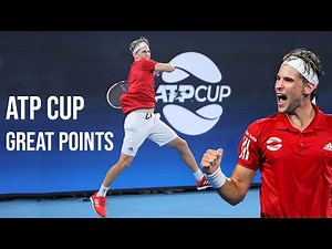 BEST POINTS - Dominic Thiem ATP Cup 2020
