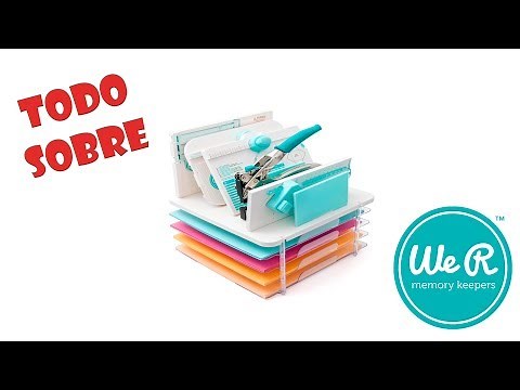 TODO SOBRE: Punch Boards, tableros con perforadoras We R Memory Keepers.