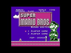 Super Mario Bros - Xmas Edition (SMB1 Hack) Gameplay I H.O.L.I.D.A.Y Hack I