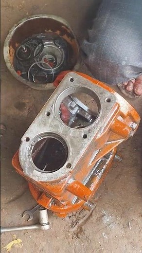 rotavator gearbox repairing
