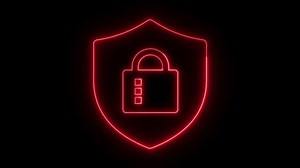 Red Color Lock Icon Animated On Stock Footage Video (100% Royalty-free) 3495373521 | Shutterstock