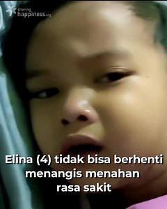759K views · 4.2K reactions | Elina (4) hanya bisa menangis menahan...