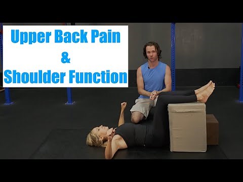 Egoscue STATIC BACK REVERSE PRESSES - shoulder function, upper back pain
