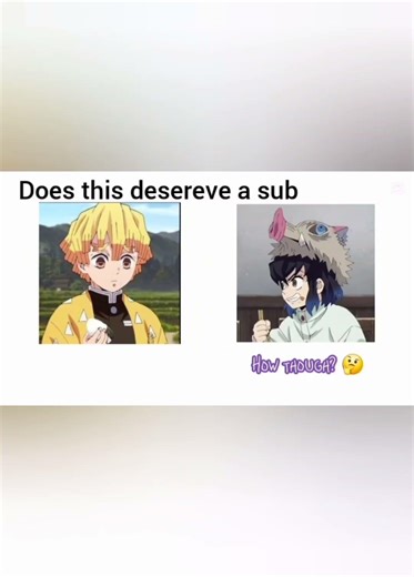 zenitsu and inouske talking
