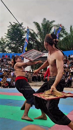 somersaults in the peresean arena