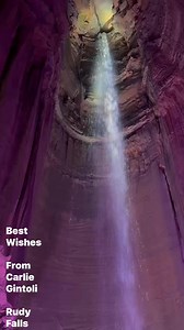 Greetings! Most Beautiful #waterfall #rubyfalls #tn #tiktok #naturebeauty | Carlie Gintoli- Ms. Universe -Gold Medalist 2023