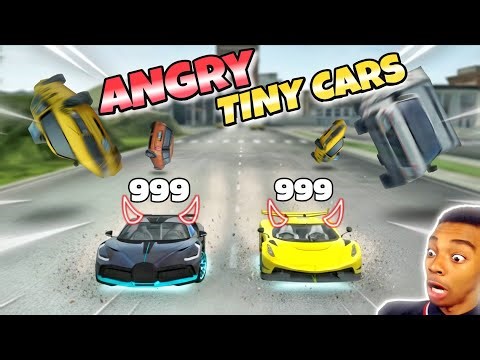 Angry Tiny Cars💀 in Extreme Car Driving Simulator 😱
