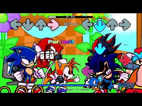 Friday Night Funkin: Sonic and Tails roast Sonic.EXE