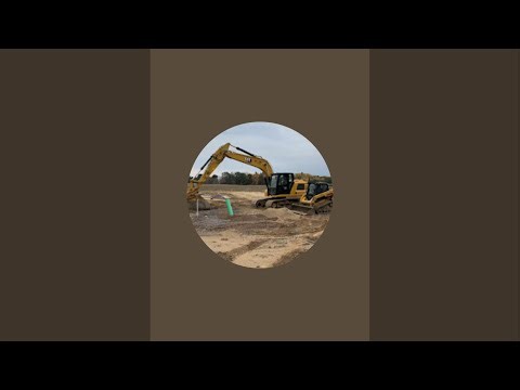 Old Barn Demo with excavator