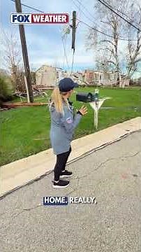 Haley Meier LIVE In Lena, Illinois Following A Devastating Tornado