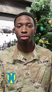 Pfc. Hezekiah Adams' New Year's resolution is to better himself spiritually, mentally, and physically. 🙏 🧠 💪 #NewYearsResolution #FirstInSupport #Team21 | 21st Theater Sustainment Command
