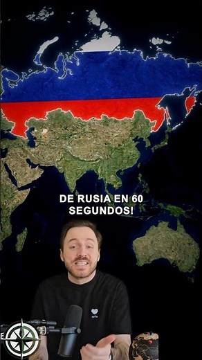 ¡La increíble geografía de Rusia!