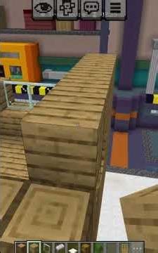 build menkrep🗿👍 part 1. #video #minecraft #mcbe #build #shorts