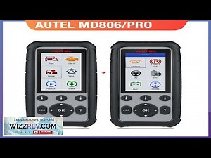 EU Direct Autel MaxiDiag MD806 Full System Diagnoses OBD2 Car Automotive Scanner Review