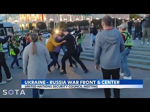 Tearful scenes and protest as mobilization gets underway in Russia