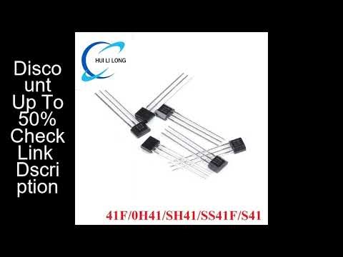 100pcs/5pcs 41F/ 0H41 / SH41 / SS41F/ S41 Bipolar Hall Element Sensor Vhicle Motor Electric Car Moto