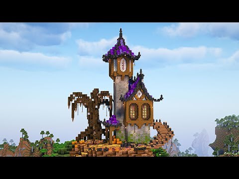 Minecraft | How to Build a Witch House – Tutorial!