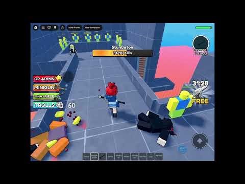 Playing generic blood Roblox game