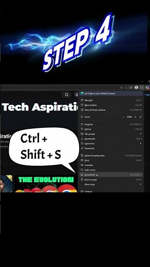 Screenshot Entire Pages Instantly #tutorial #hack