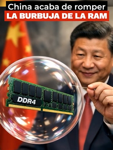 China rompe la burbuja de la RAM DDR4