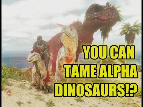 TAMING ALPHA DINOS: ALPHA T-REX, ALPHA RAPTOR, & ALPHA CARNOTAURUS