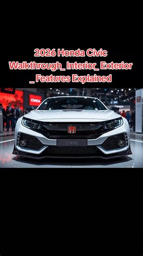 2026 Honda Civic Walkthrough_ Interior_ Exterior _ Features Explained#2026 #Honda #Civic #Walkthrough_ #Interior_ #Exterior _ #Features #Explained