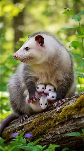 The Real Opossum from Ice Age Movie