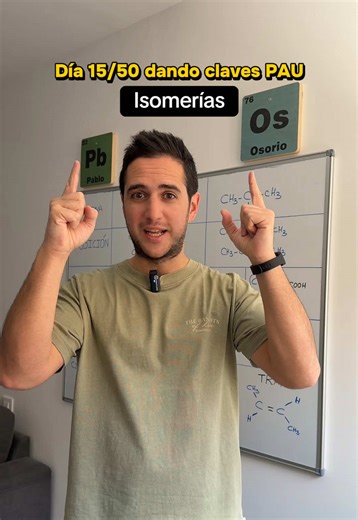 Isomerías química del carbono: cómo sacar un 10 en selectividad
