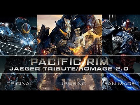 PACIFIC RIM JAEGER TRIBUTE 2.0 with MOVIE & CUSTOM FAN ARTWORK
