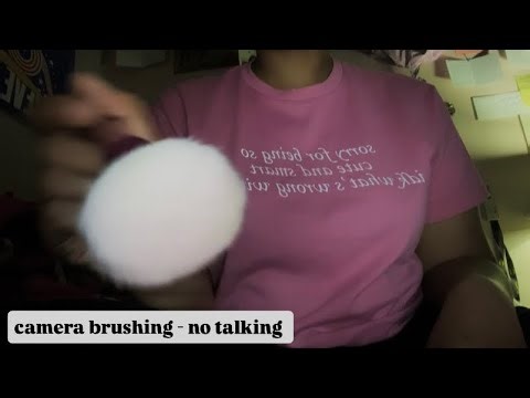 camera brushing - no talking asmr