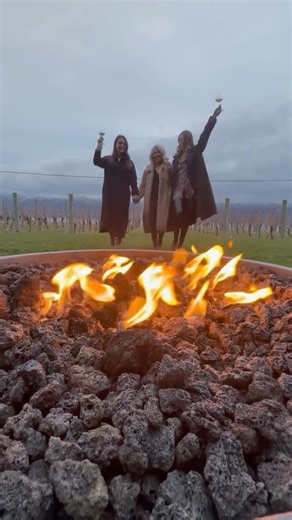 50th Parallel Estate on Instagram: "Girl time is good for the soul ❤️ Our tasting room is open daily for winter wine tastings, book happy hour to follow @blockoneat50th to really make it a fabulous afternoon with the girlies 🥰"