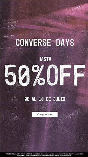 Converse Days 🔥👟