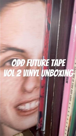 Odd future vol 2 vinyl record unboxing