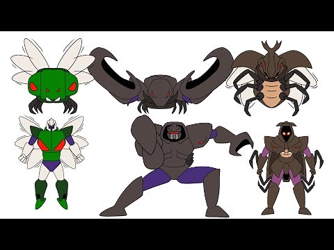 Transformers Beast Wars Animated Predacon Combiner TRIPREDACUS transformation